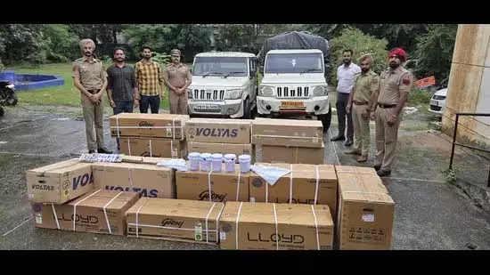 Mohali : अंतरराज्यीय गिरोह का भंडाफोड़, छह गिरफ्तार | Mohali : अंतरराज्यीय गिरोह का भंडाफोड़, छह गिरफ्तार,Mohali: Inter-state gang busted, six arrested