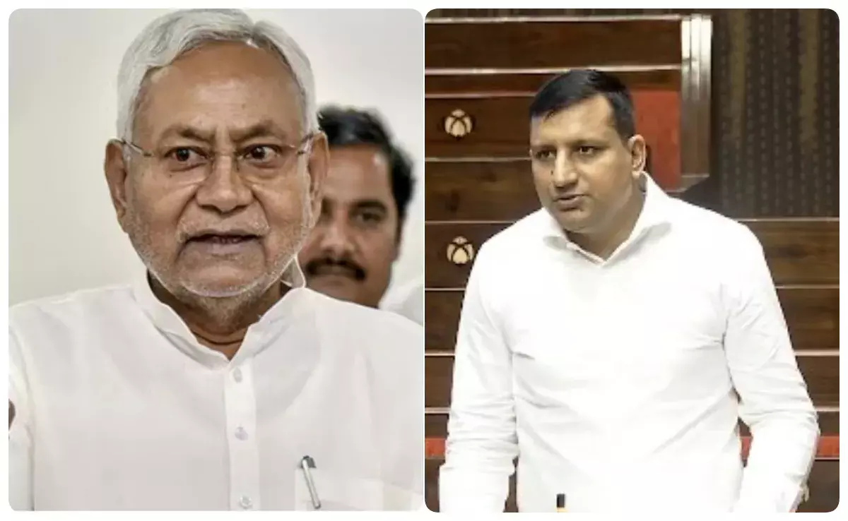 Patna: RJD सांसद संजय यादव का CM नीतीश पर हमला | Patna: RJD MP Sanjay Yadav attacks CM Nitish | Patna: RJD सांसद संजय यादव का CM नीतीश पर हमला