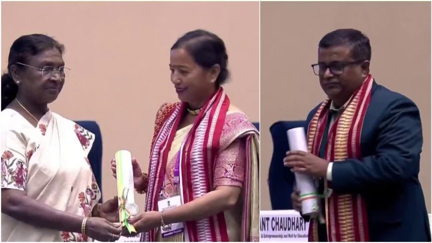 उत्तराखंड के दो शिक्षकों को दिल्ली मे मिला राष्ट्रीय शिक्षक पुरस्कार, सीएम धामी ने कहा -दोंनो शिक्षकों का समर्पण और कार्य सभी के लिये प्रेरणास्रोत