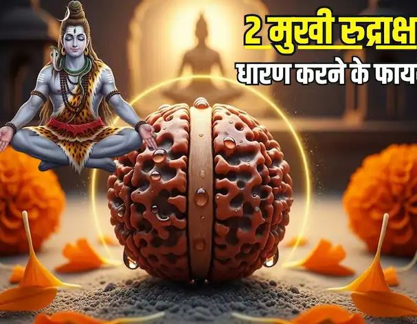 2 मुखी रुद्राक्ष के फायदे क्या हैं? किन परेशानियों से दिलाता राहत