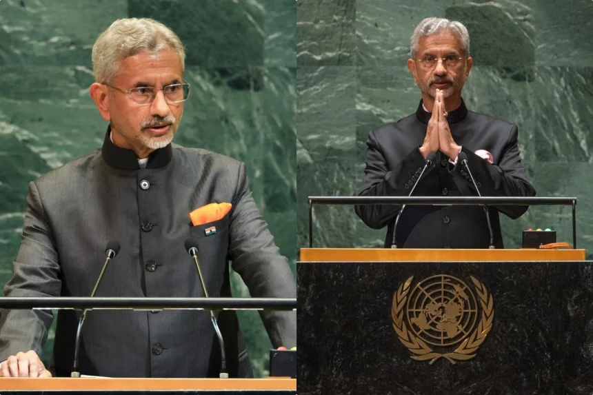 UNGA में भारत का पाकिस्तान पर तीखा वार: जयशंकर बोले- “आतंक को बढ़ावा देने वालों