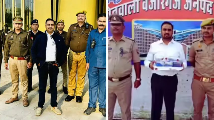 लखनऊ पुलिस ने फर्जी IAS सौरभ त्रिपाठी को पकड़ा. उसके पास से 6 लग्जरी गाड़ियां,...