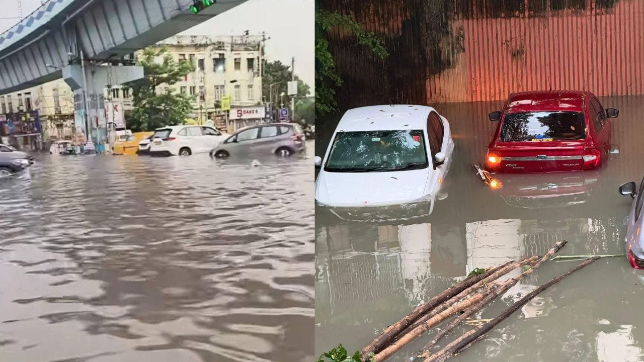Kolkata Rain News: कोलकाता में बारिश के कारण पश्चिम बंगाल के शिक्षा मंत्री ब्रत्य बसु...