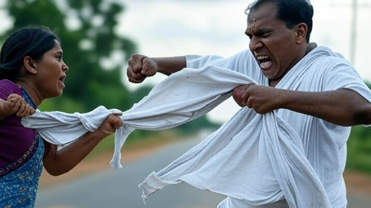ओडिशा में एक व्यक्ति ने अपनी पत्नी को किसी और के साथ पकड़ने के बाद सड़क पर...