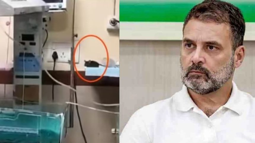 मध्य प्रदेश के इंदौर स्थित महाराजा यशवंतराव अस्पताल में दो नवजात शिशुओं...