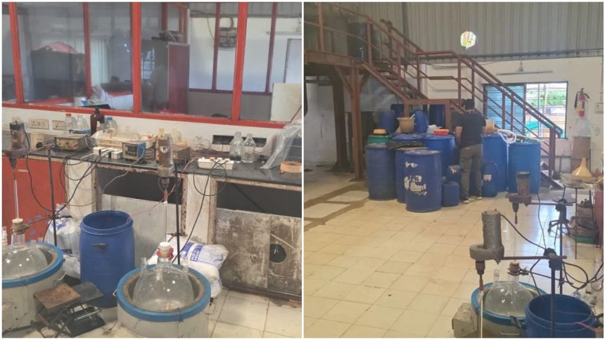 Thane Drug Bust: ठाणे की मीरा भयंदर पुलिस ने तेलंगाना में 12,000 करोड़ रुपये की ड्रग...
