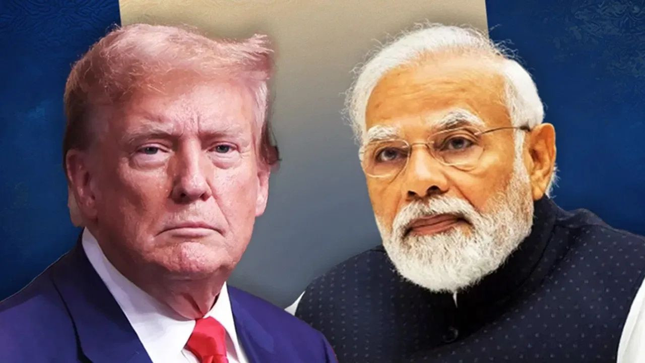 अमेरिकी राष्ट्रपति डोनाल्ड ट्रंप ने प्रधानमंत्री नरेंद्र मोदी के साथ...
