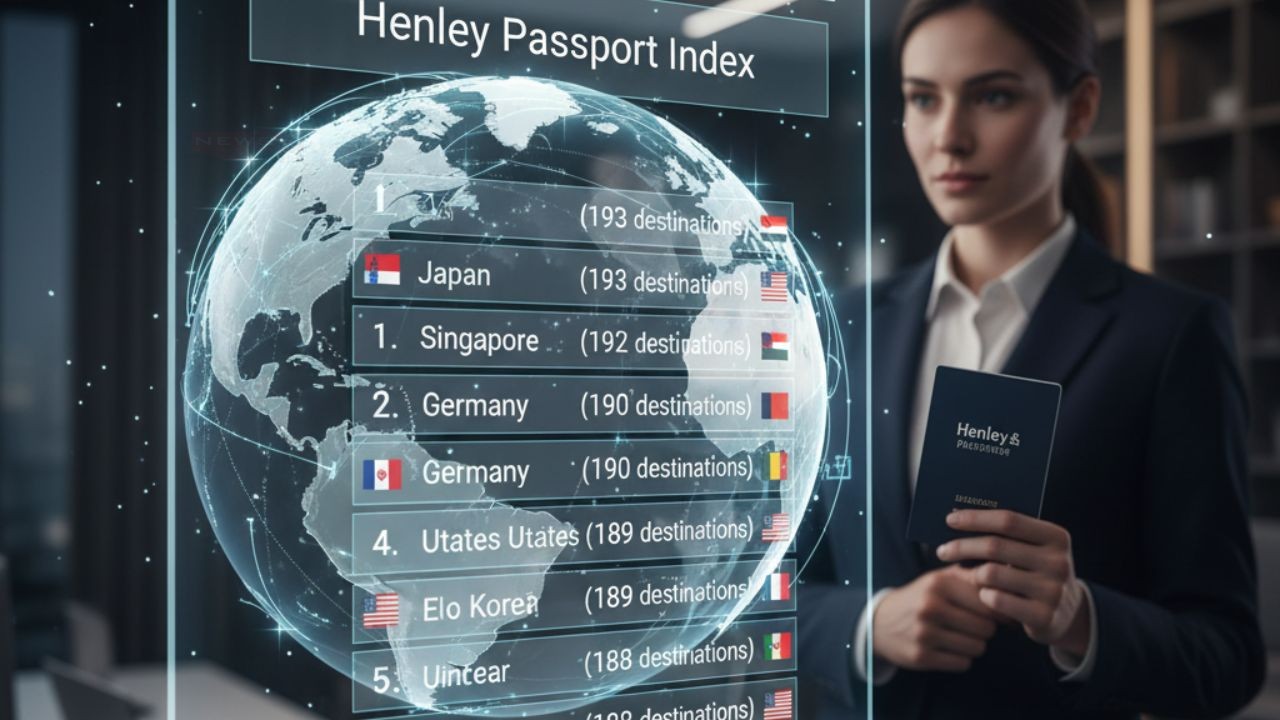Henley Passport Index: भारतीय पासपोर्ट धारक अब 57 देशों में वीज़ा-मुक्त यात्रा कर सकते...