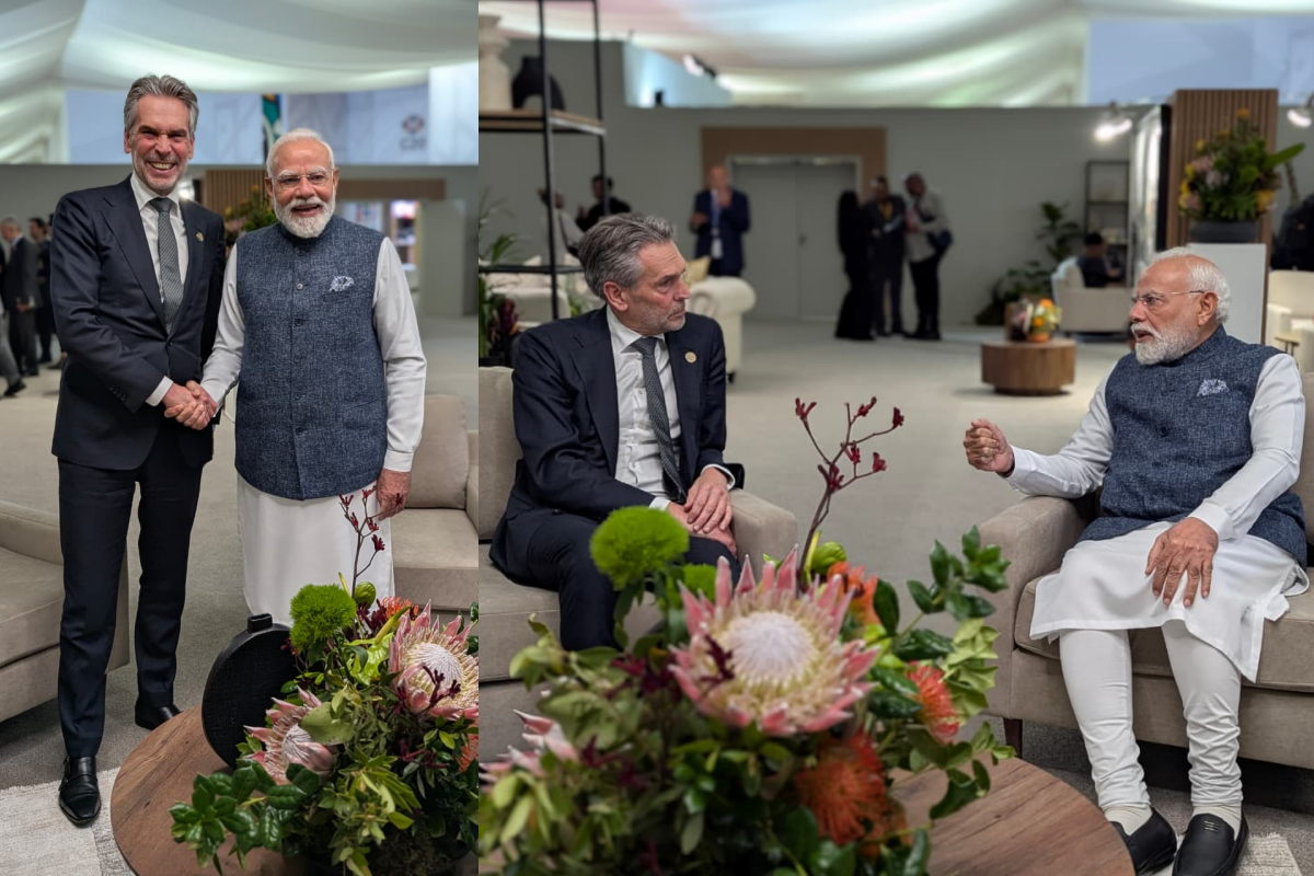G20 लीडर्स समिट के दौरान नीदरलैंड के प्रधानमंत्री से मिले पीएम मोदी, जल