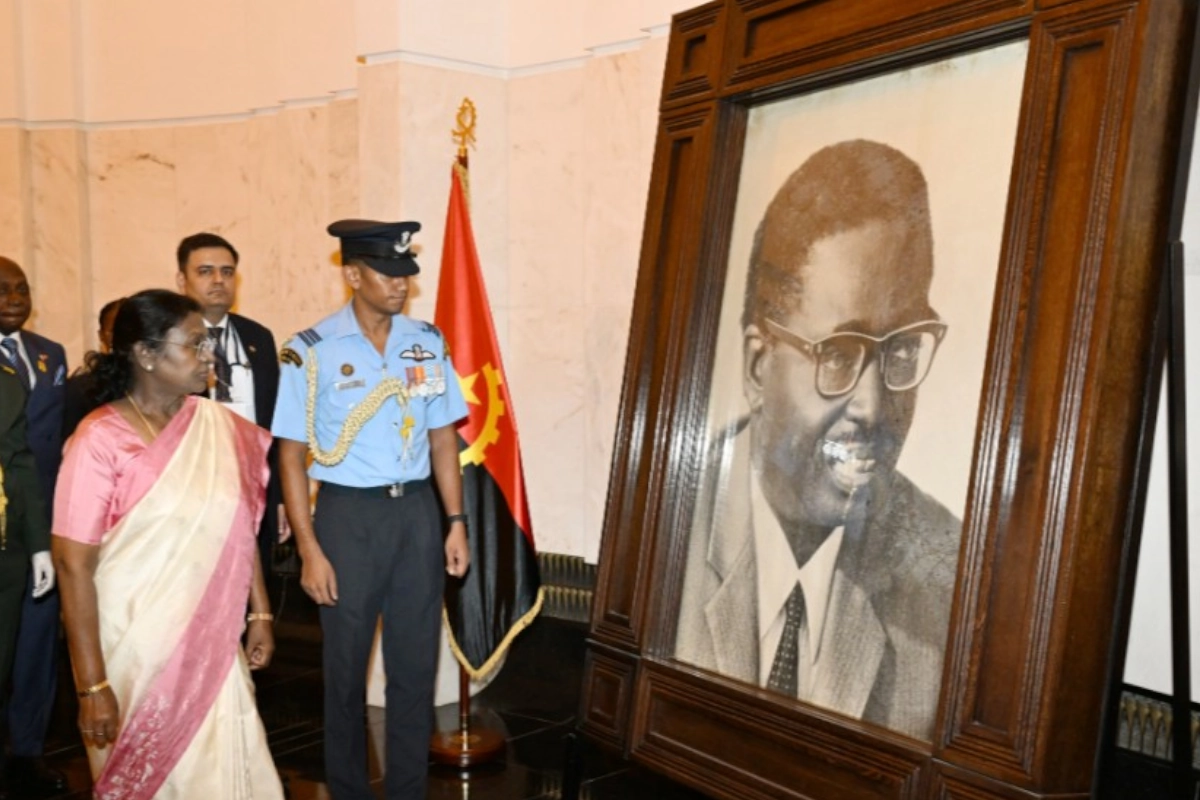 अफ्रीकी देश अंगोला की चार दिवसीय यात्रा पर राष्ट्रपति द्रौपदी मुर्मू, वहां