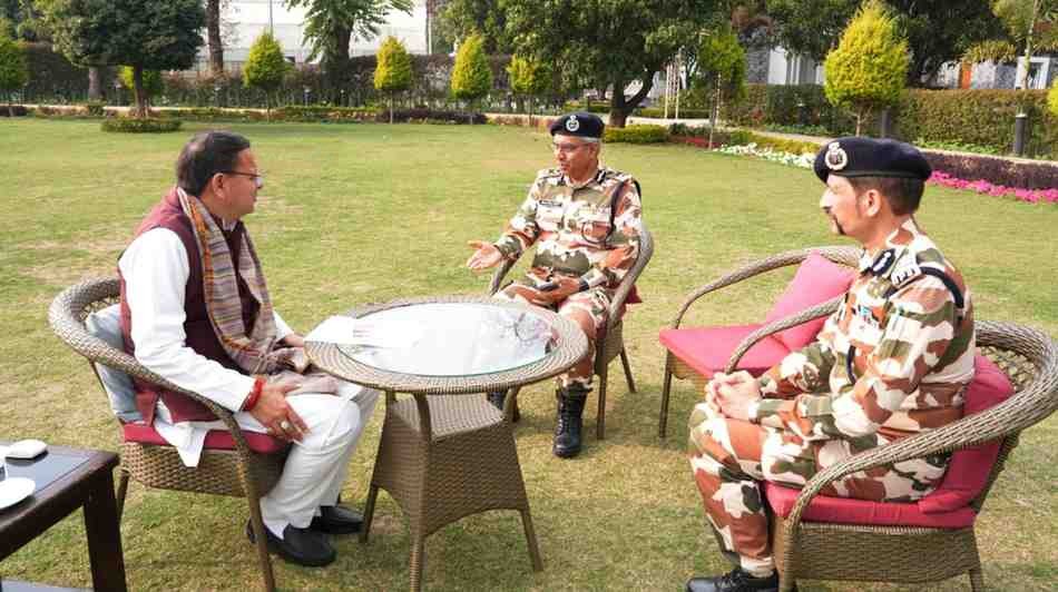 CM धामी से मिले आईटीबीपी महानिदेशक, सीमांत विकास और सुरक्षा समन्वय पर हुई चर्चा