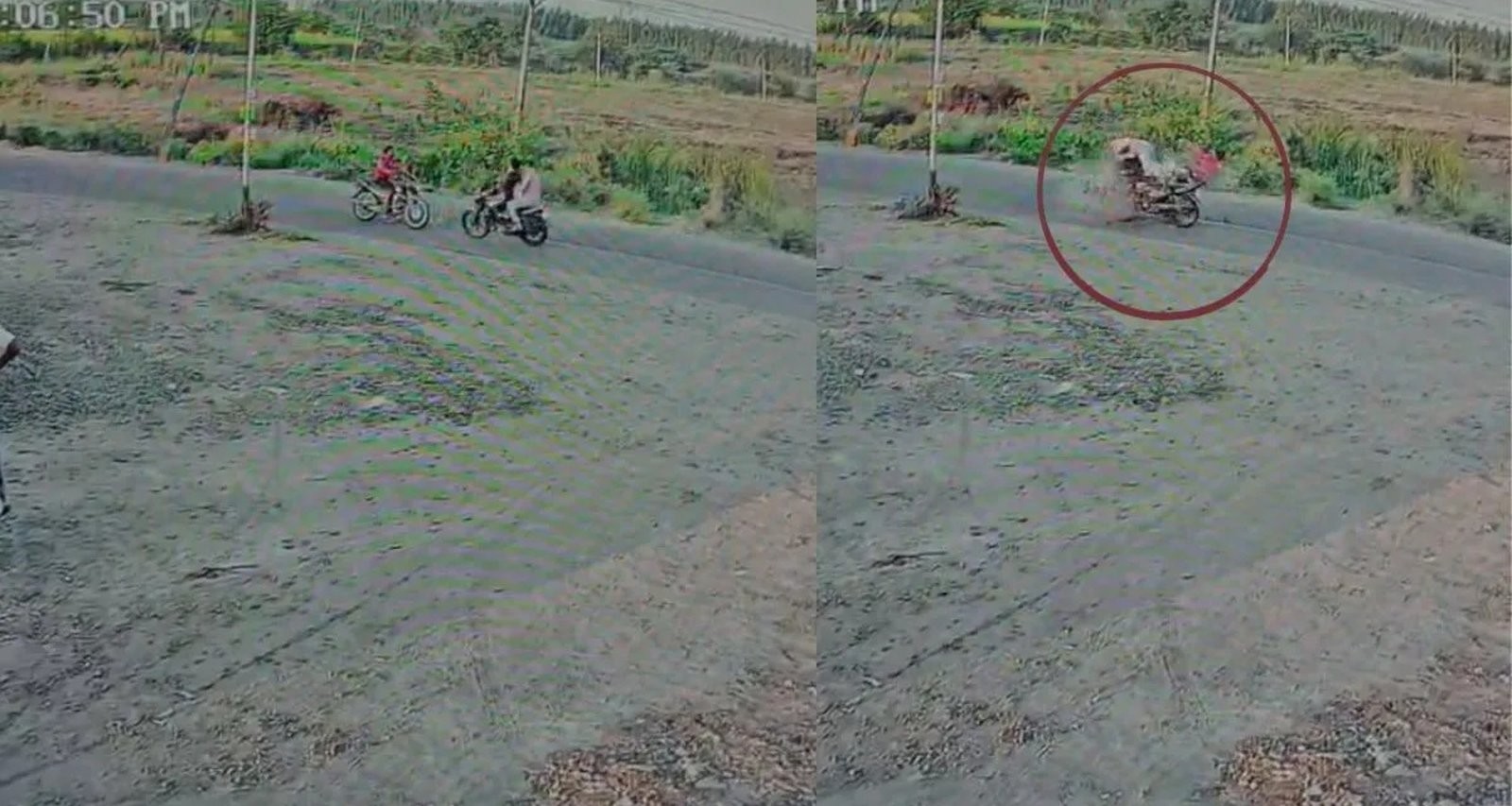 સુરત: બે બાઇક જોરદાર ટકરાઈ, એકનું દુઃખદ મોત
