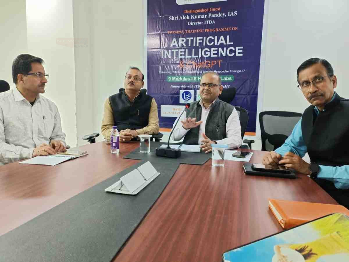 यूएसडीएमए में चली एआई की पाठशाला, आपदा सचिव ने कहा – आधुनिक तकनीक से आपदा प्रबंधन को मिलेगी नई दिशा