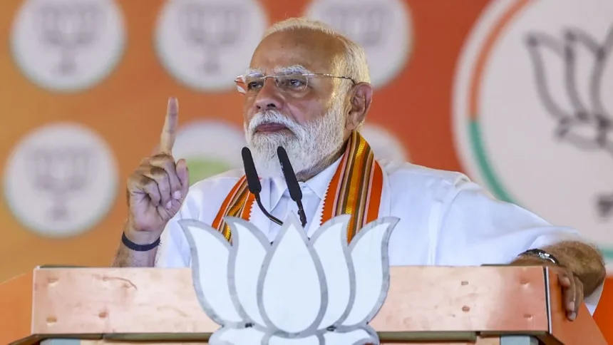 કોંગ્રેસ અને ડાબેરીઓ જ્યાં પણ સત્તામાં આવે છે, ત્યાં બધું જ નષ્ટ કરી નાખે છે: પીએમ...
