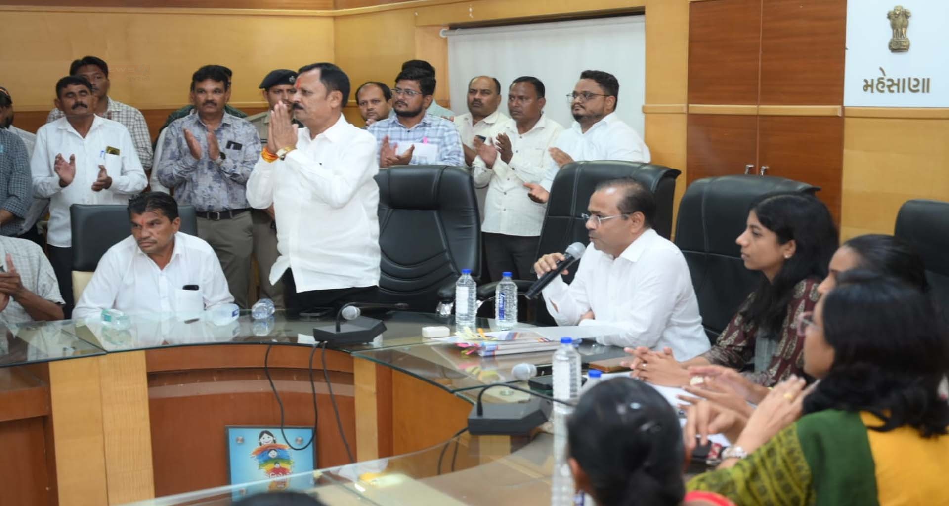 મહેસાણા જિલ્લા પંચાયતની પ્રથમ સામાન્ય સભા: પ્રમુખ અને ઉપપ્રમુખ બિનહરીફ...