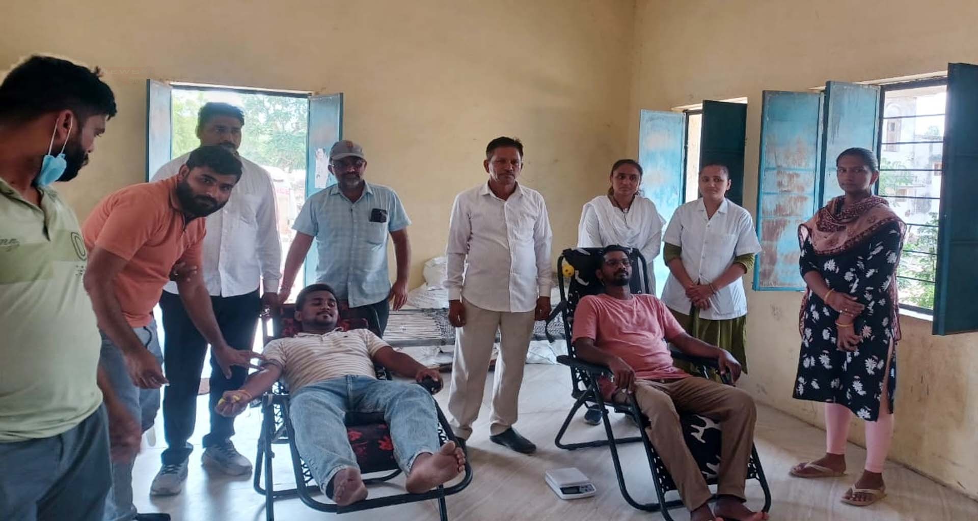 વડાલીના ફુદેડા ગામમાં રક્તદાન કેમ્પ યોજાયો: ૧૭ યુનિટ રક્ત એકત્રિત...