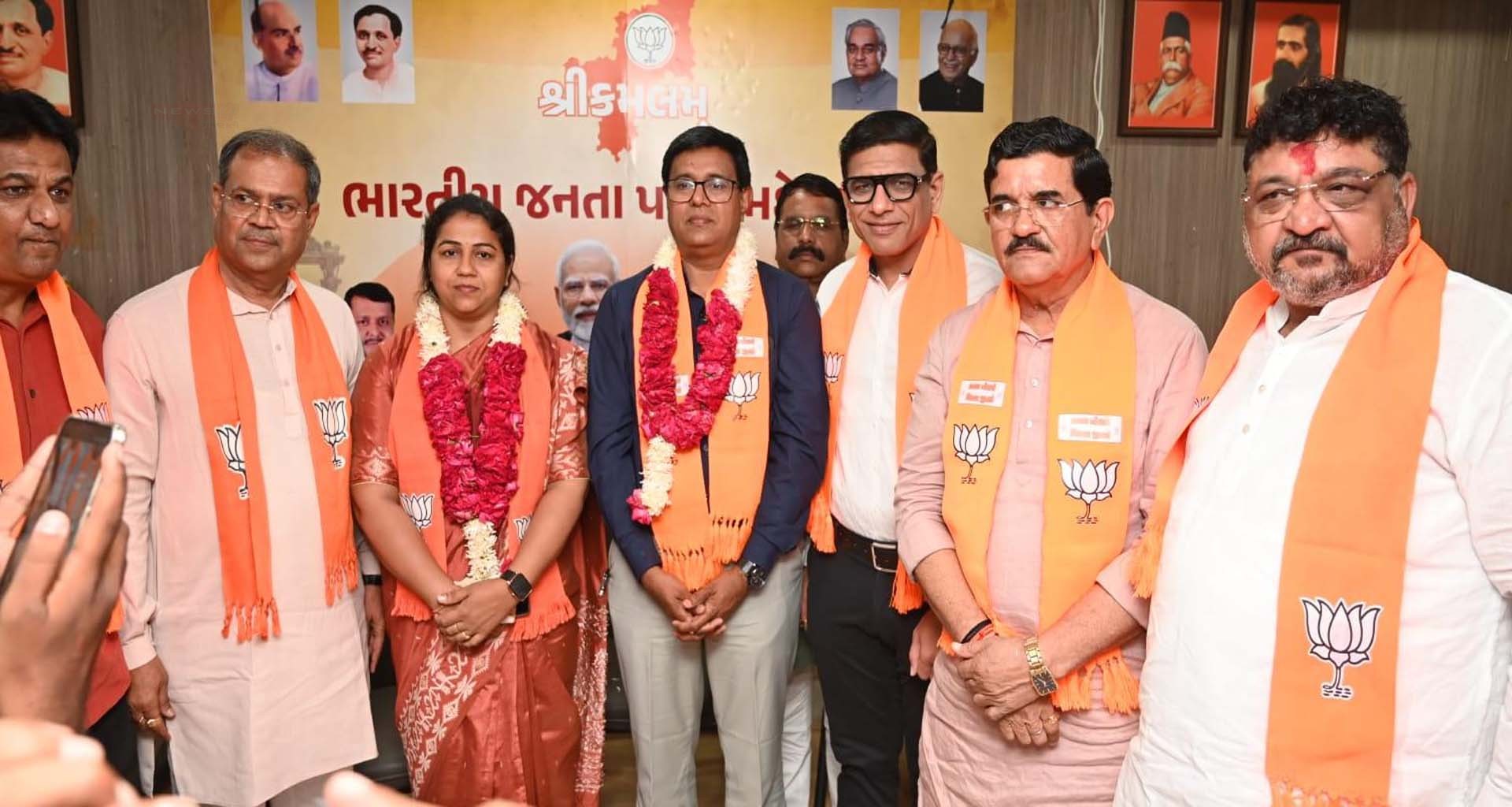 મહેસાણા મહાનગરપાલિકામાં નવા હોદ્દેદારોની નિમણૂક : સોનલબેન ઓઝા શહેરના નવા મેયર...