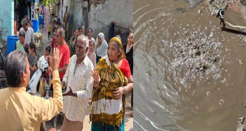 પાટણના વોર્ડ-૯ માં ભૂગર્ભ ગટરના દુષિત પાણી ફરી વળતા રોગચાળાની...