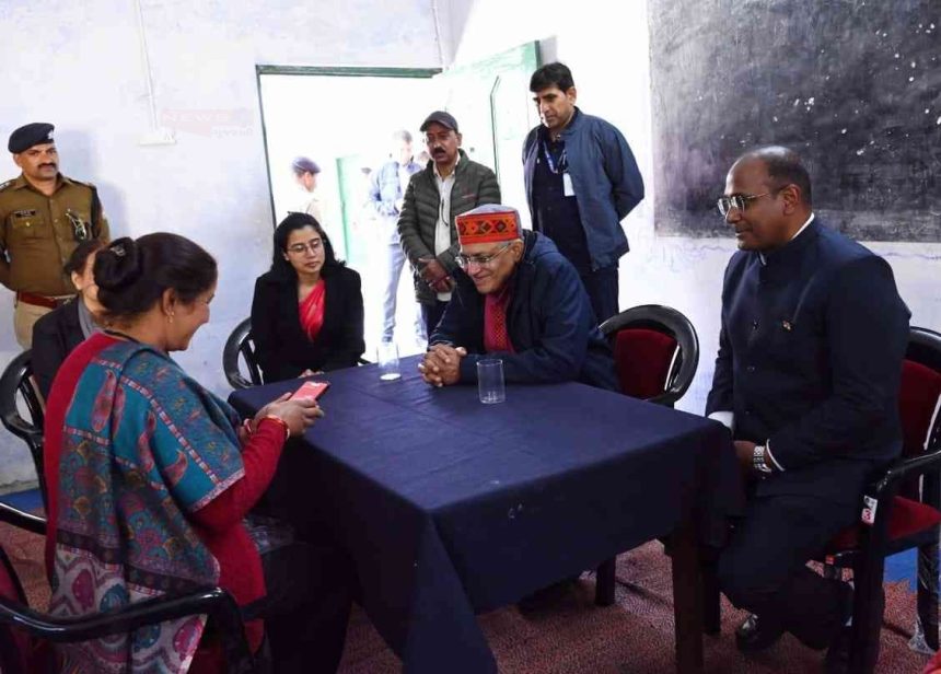 मुख्य चुनाव आयुक्त ने हर्षिल की बीएलओ मिंटो देवी की सराहना की, कहा— देशभर के लिए प्रेरणा