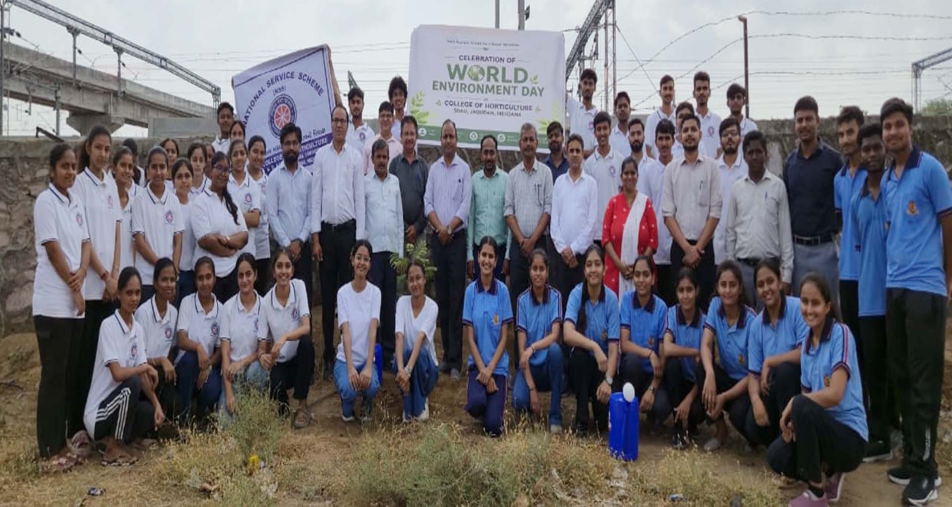 જગુદણ હોર્ટિકલ્ચર કોલેજમાં વિશ્વ પર્યાવરણ દિવસની ભવ્ય...