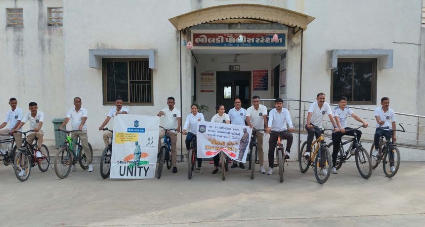ભીલડી પોલીસ સ્ટેશન દ્વારા ફિટ ઇન્ડિયા મુમેન્ટ અંતર્ગત સાયકલ રેલીનું આયોજન...