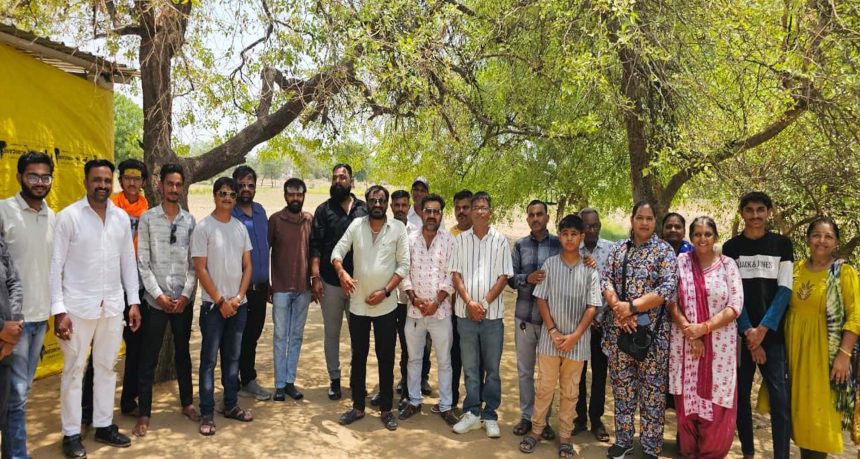 મહેસાણા વિરાટ બજરંગ દળ દ્વારા પલાસર ગામે પરશુરામ ગૌસેવા આશ્રમની...